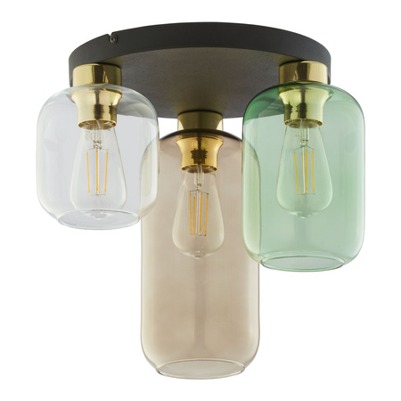 MARCO GREEN Vícebarevný půdní lustr 3xE27 3318 TK Lighting