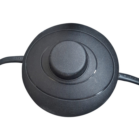 Sanico Goldlux E27 Black Tekla Stojací stojací lampa