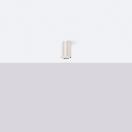 Stropní svítidlo Tuba Spot GU10 Beige Carbon Deep Space SL.1587 Sollux