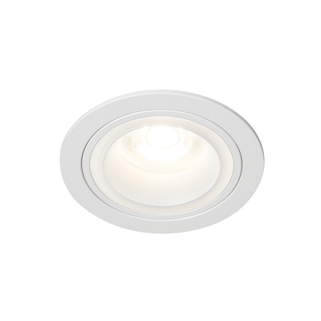 Stropní bodové svítidlo LED GU5.3 GU10 Circular White Feline Kanlux Flush-mounted Halogen Spot Luminaire