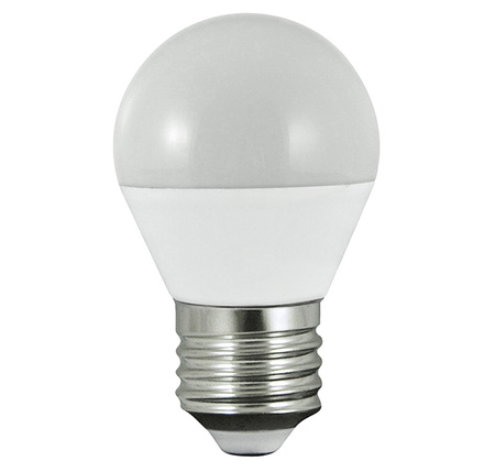 LED žárovka E27 G45 7W = 50W 640lm 3000K Teplá bílá 160° GOLDLUX (Polux)