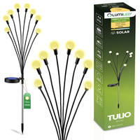Solární lampa Pampeliška Kuličky, 3000K IP44 70cm TULIO LUMILED