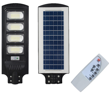 Reflektor LED Solar STREET 12 se senzorem pohybu a soumraku + PILOT Goldlux (Polux)