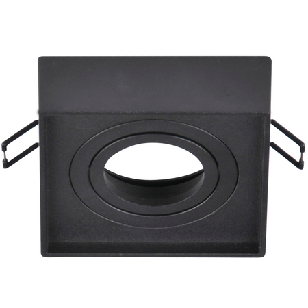 Skryté stropní svítidlo MR16 GAJA Tuba Spot Square Movable Black GOLDLUX