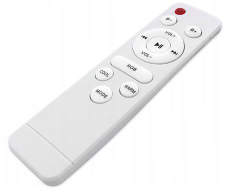 PLAFON LED 49cm kulatá stropní lampa RGBW 3000K-6500K + dálkové ovládání BLUETOOTH reproduktor