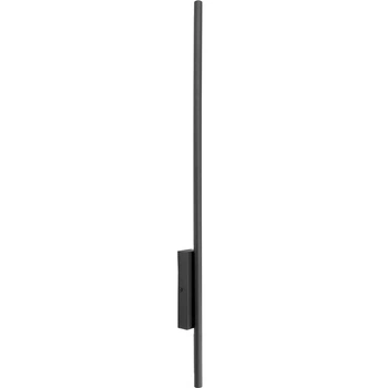 LED nástěnné svítidlo LUNA BLACK Metal 90cm moderní styl IP54