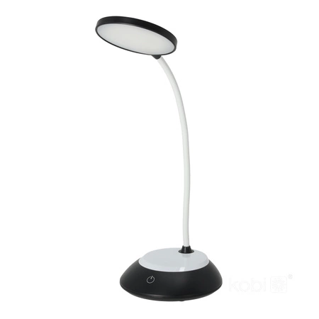 LED 5W 200lm CCT 270° dobíjecí černá stolní lampa Visua Kobi