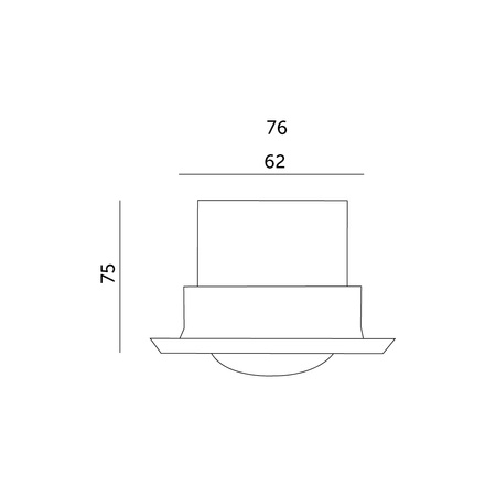 Stropní detektor pohybu a soumraku PIR LX41 360ST KOBI