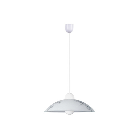Stropní závěsné svítidlo E27 White Classic Bloomy Rabalux