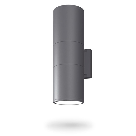 Venkovní nástěnné svítidlo IP54 2x E27 Grey PORTER Videx