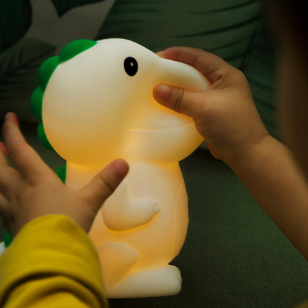 Dětské LED dinosauří dekorativní noční světlo 2,5W 25lm 3000K teplá bílá RGB 360° White Masterled