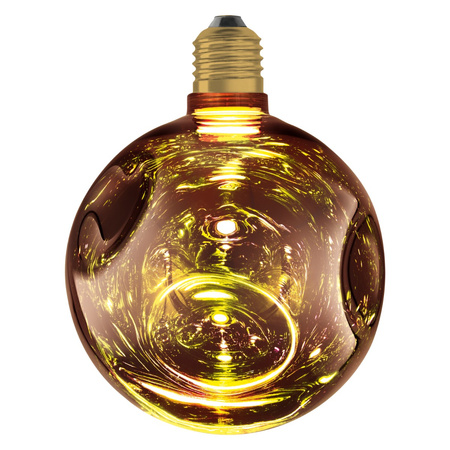 LED žárovka E27 Sphere 3,5W 300lm 2700K teplá bílá Decorative Pink ELECTRO GLASS MEDIUM Osram