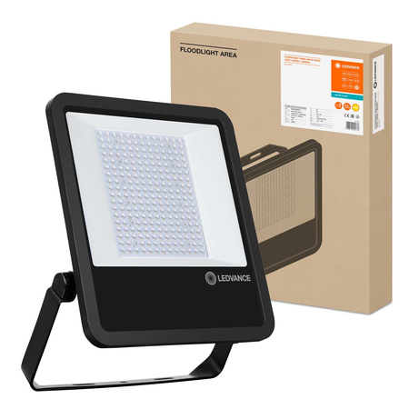 LED reflektor Venkovní reflektor 145W 18400lm 3000K IP65 Černý reflektor Ledvance