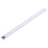 LED podskříňová lampa samolepicí nábytkový pásek 2W 4500K 40cm s pohybovým senzorem stříbrná