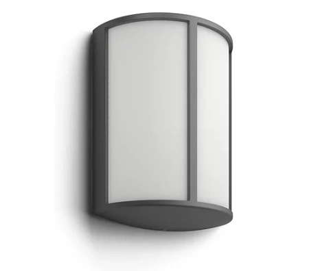 Zahradní lampa LED nástěnná lampa STOCK myGarden 6W 2700K IP44 Antracit PHILIPS