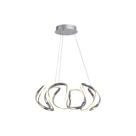 Stropní závěsné svítidlo LED 38W 2500lm 3000K Chrome Modern Palmira Rabalux