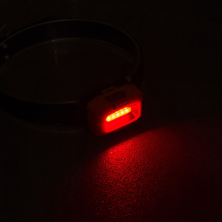 COB LED bateriová čelovka 3W 250lm 3x AAA VÝKONNÁ svítilna LB0196 LIBOX