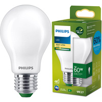 LED žárovka E27 A60 4W = 60W 840lm 2700K Teplá bílá Filament Milky PHILIPS Ultra Efficient