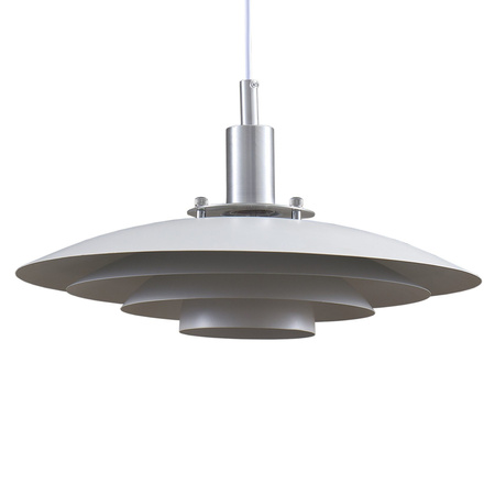 Stropní závěsné svítidlo E27 White Chrome Taylor Sanico Goldlux