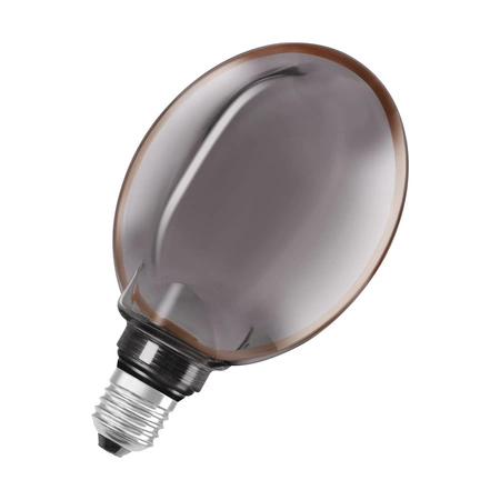 Dekorativní LED žárovka G130 Sphere E27 4W = 12W 110lm 1800K teplá bílá 330° Smoke Filament Dimmable Vintage 1906 Osram