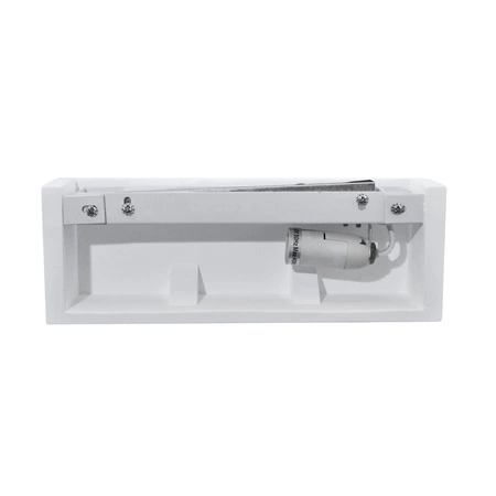 Sádrové svítidlo. dekorativní. nástěnné svítidlo BRICK 1xE14 bílá GOLDLUX (Polux)