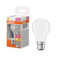 LED žárovka A60 B22d 11W = 100W 1521lm 2700K Warm CRI90 300° Stmívatelné vlákno SUPERSTAR PLUS CLASSIC Osram