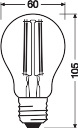 LED žárovka E27 6W = 60W 806lm stmívatelná SMART+ WiFi Filament Classic Ledvance