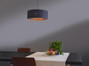 Dekorativní stropní závěsné svítidlo E27 Overhang Grey Decor Ledvance