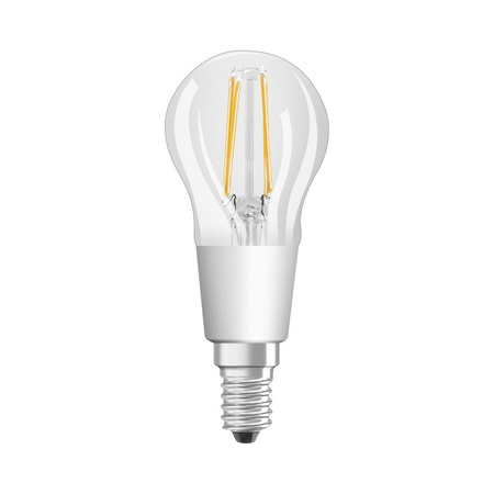 E14 P45 LED žárovka 4.5W = 40W 470lm 2700K Teplá bílá 300° OSRAM Superstar Filament Stmívatelné