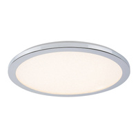 Plafond LED stropní svítidlo do koupelny 24W 1500lm 3000K stmívatelné chrom IP44 moderní Jeremy 5208 Rabalux
