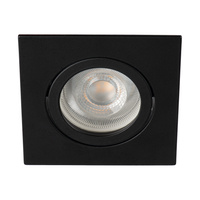 Kruhové podhledové svítidlo GU5.3 GU10 Square Black Dalla Kanlux Spot Luminaire