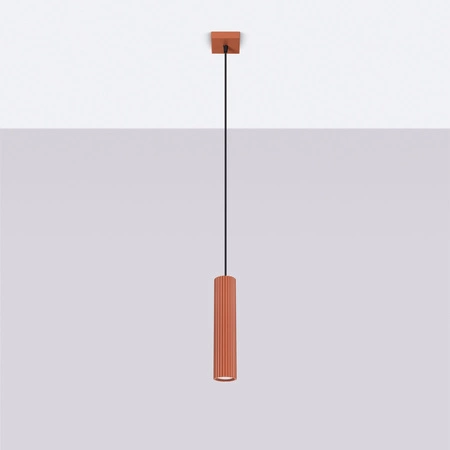 Stropní závěsné svítidlo Tuba Spot GU10 Ochre Red Carbon Deep Space SL.1630 Sollux