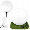 Venkovní zahradní lampa E27 bílá světelná koule 35cm 230V