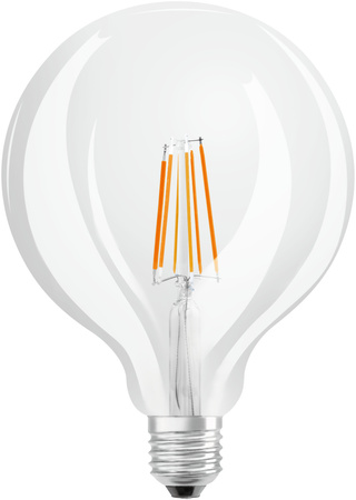 LED žárovka G124 Sphere E27 11W = 100W 1521lm 2700K Warm CRI90 300° Stmívatelné vlákno SUPERSTAR PLUS CLASSIC Osram