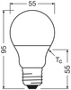 LED žárovka A55 E27 4,9W = 40W 470lm 2700K teplá bílá 200° PCR LAMPS Osram