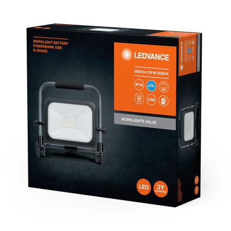 LED reflektor Pracovní lampa 30W 3000lm 6500K Přenosný LEDVANCE