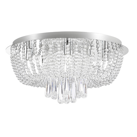 Dekorativní stropní svítidlo 6x G9 Chrome Classic Larisha Rabalux