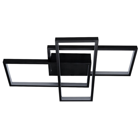 Stropní svítidlo LED 72W CCT GALAXIS ORION Black + dálkové ovládání Controller