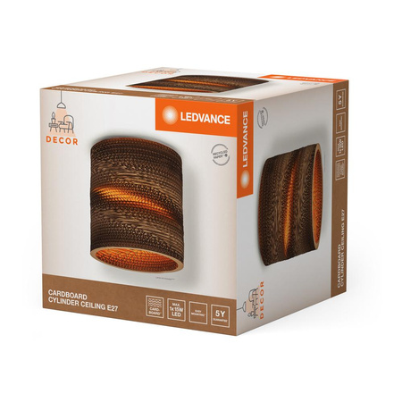 Spot Tuba E27 Carton Brown Decor Ledvance Stropní reflektorová lampa