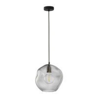 SOL GRAPHITE Závěsné stropní svítidlo Black Graphite Glass Modern E27 3369 TK Lighting