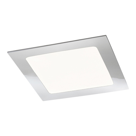 LED 12W 800lm 4000K chrom IP44 Industrial Lois 5587 Rabalux bodové svítidlo pro montáž pod omítku