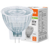 LED žárovka MR11 GU4 4,2W = 35W 345lm 4000K neutrální bílá 12V FILAMENT LEDVANCE