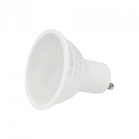 LED žárovka GU10 5W 450lm 4000K Neutrální bila 120°