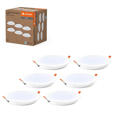 LED panelové bodové svítidlo 18W 1650lm 6500K studená bílá Essentials Downlight Ledvance