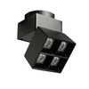 LED magnetické kolejnicové světlo 7,5W 610lm 4000K neutrální CRI90 36° černá VIDEX
