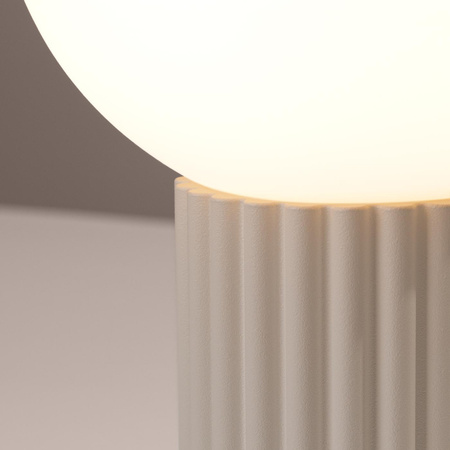 Stolní stolní lampa G9 Round Beige Modern Matte Halo Sollux