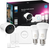 Sada Secure Camera WCA E27 + 2x kontaktní senzor + 2x žárovky Philips Hue E27 White and Color Ambiance