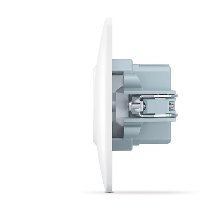 Zásuvka s rámečkem USB-A + USB-C 20W 16A pod omítku BINERA VIDEX bílá