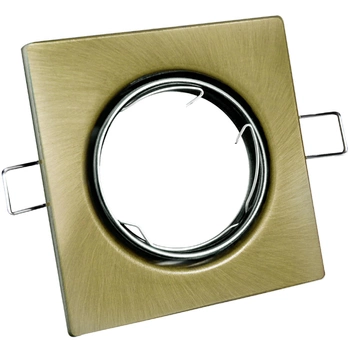 POHYBLIVÉ Stropní svítidlo OPIN GOLDLUX (Polux) SQUARE OCEL PATINA