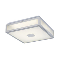 Plafond LED stropní světlo 24W 1790lm 4000K Chrome IP44 Vintage Zoya Rabalux